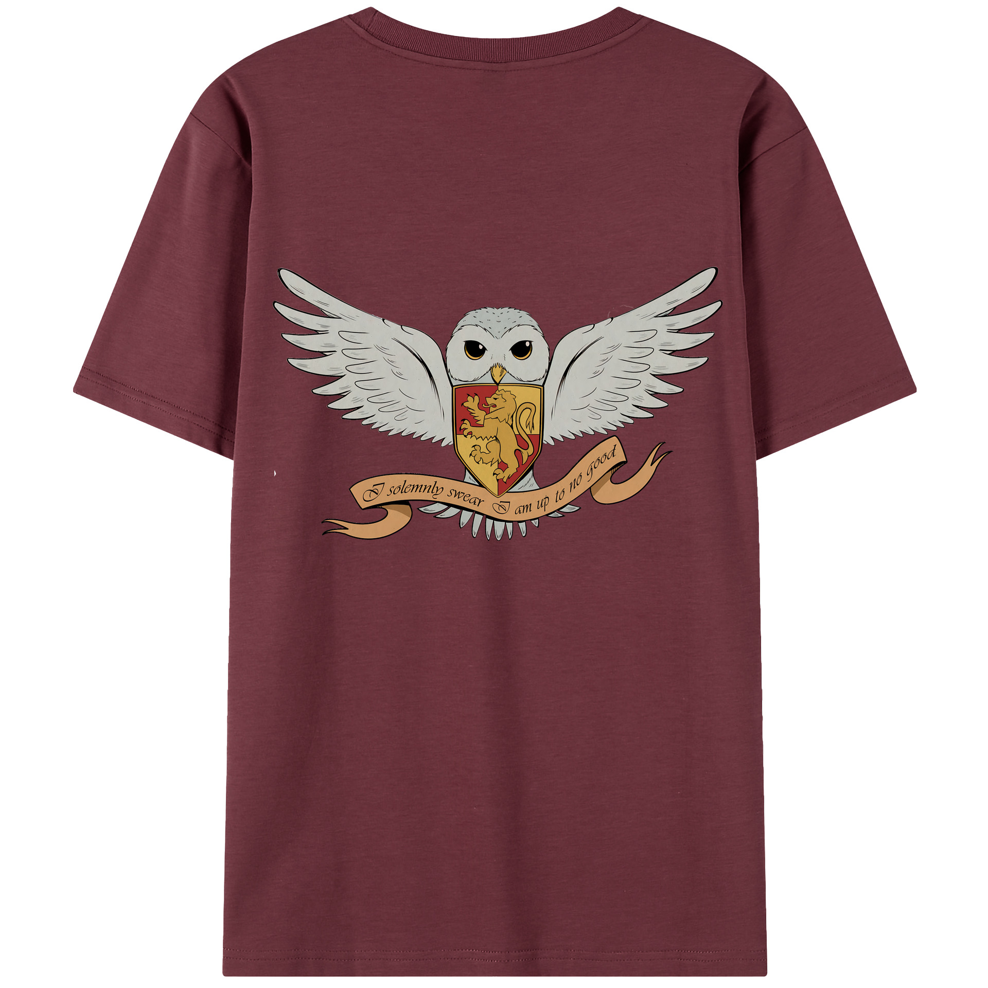 （画像用） Harry Potter ハリー・ポッターシリーズ 綿100％半袖Tシャツ（背面プリント）